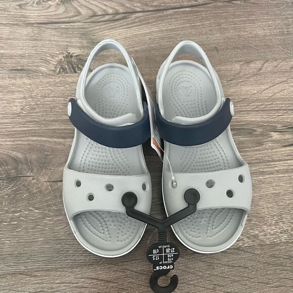 Crocs Girls/Boys Crocband Moulded Croslite Strap Fastening Sandal - Picture 2 of 6